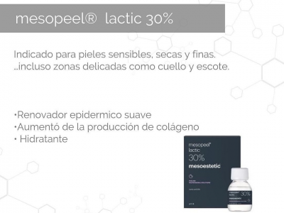 mesopeel® Lactic 30% (Peeling químico)