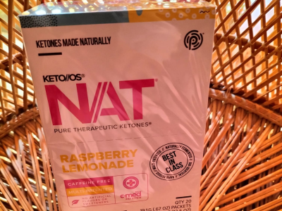 KETO // OS NAT® Raspberry Lemonade (Sin cafeina) 20 porciones (BEBIDA CETOGENICA)